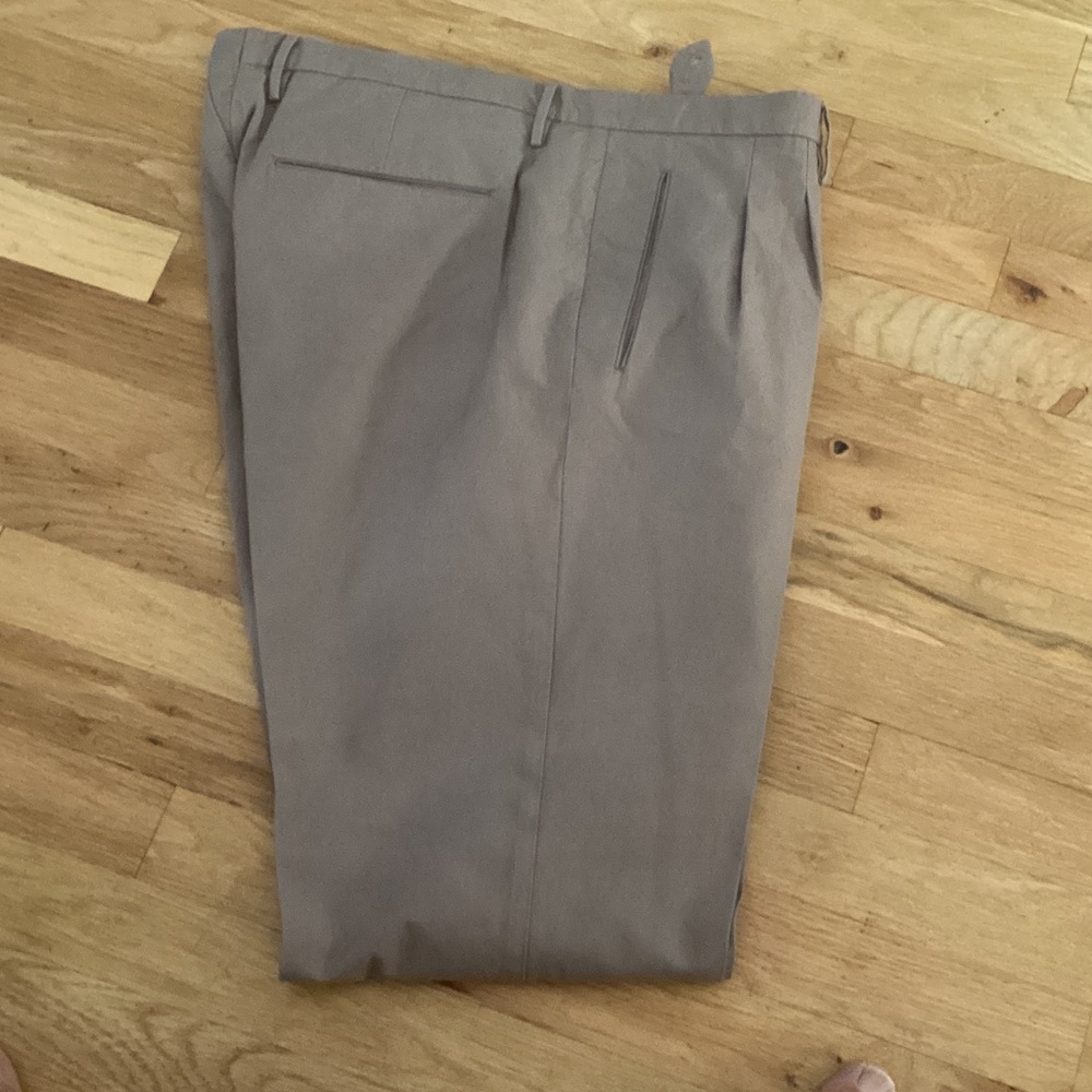 Incotex Men's Dress Pants in Taupe size 36
